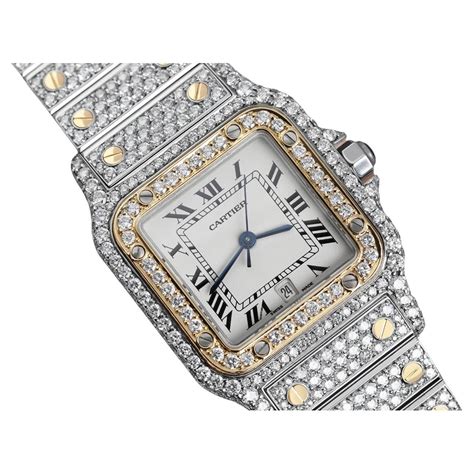 cartier santos lady watch|cartier santos watch for sale.